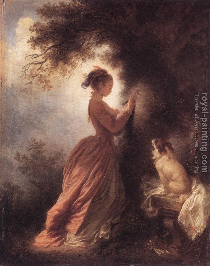 Jean-Honore Fragonard : The Souvenir